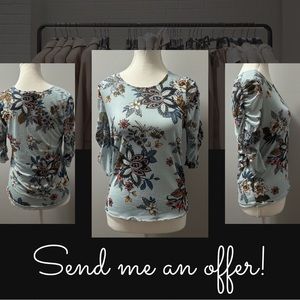 Woman’s 3/4 Sleeve Blouse